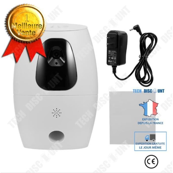 Automatisk fodermaskine - TD® - Foderdispenser - HD 720P video - Fjernbetjening - Indendørs