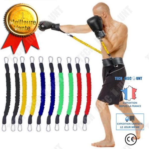 TD® Rebound Trainer Resistance Rep Gym Sport Fitness Boxning Stretching  Stap Home Gym - Modell: Gul - 7c99 | Fyndiq