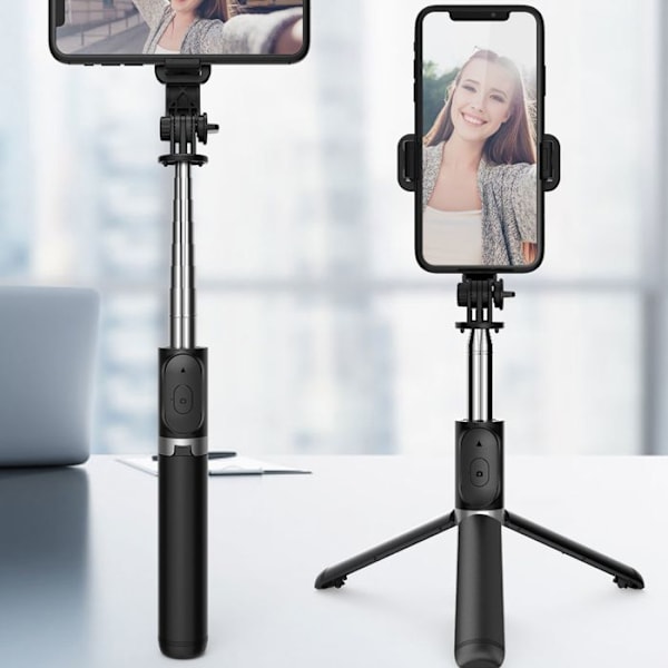 Støtte til TD® Bluetooth All-in-One Tripod Live Selfie Stick
