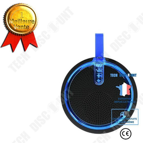 TD® Bluetooth-kaiutin Mini Bluetooth-älykaiutin Langaton Bluetooth-kaiutin Erittäin kätevä Sininen