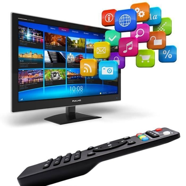 TD® Android TV: Yhteensopiva kaukosäädin X96, HK1, H96, MXQ, T95 - Monet toiminnot television ohjaukseen ja kanavien vaihtamiseen.