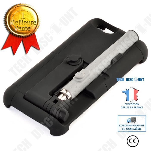 TD® Cover til iPhone 6 4,7 tommer / Direkte video diffusion Telefoncover dedikeret til mobiltelefonafbryder Sort