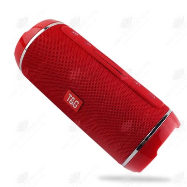 HTBE® Portable Bluetooth-högtalarkort dubbla högkvalitativa utomhussubwooferradiohögtalare bluetooth-ljud