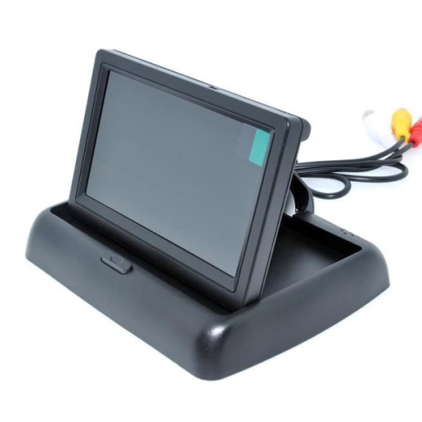 4,3" hopfällbar TFT LCD-skärm för backkamera för bil