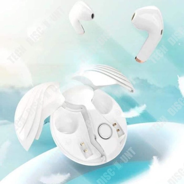 TD® trådlös brusreducerande Bluetooth-hörlurar Lång räckvidd HIFI-ljudkvalitet In-ear-överföring Räckvidd 10m