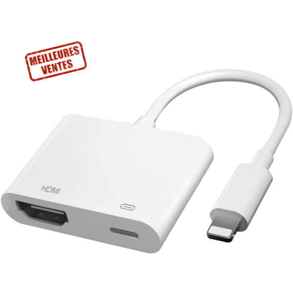 TD® Lightning till digital AV-adapter - Audio-video-omvandlare - multimediatillbehör - lightning HDMI-VGA-kontakt