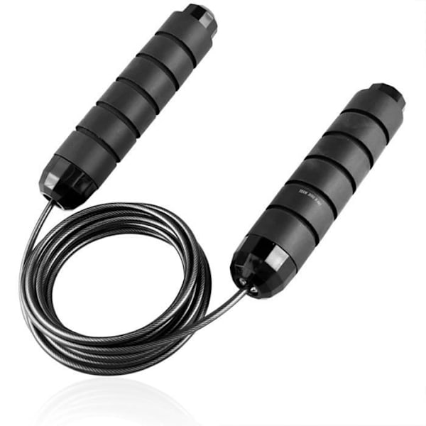 TD® Fitness Accessories - Strength Training, 3M Speed Jump Rope for Aerobic Fitness Jumping Exercise - Type Type 2 Black