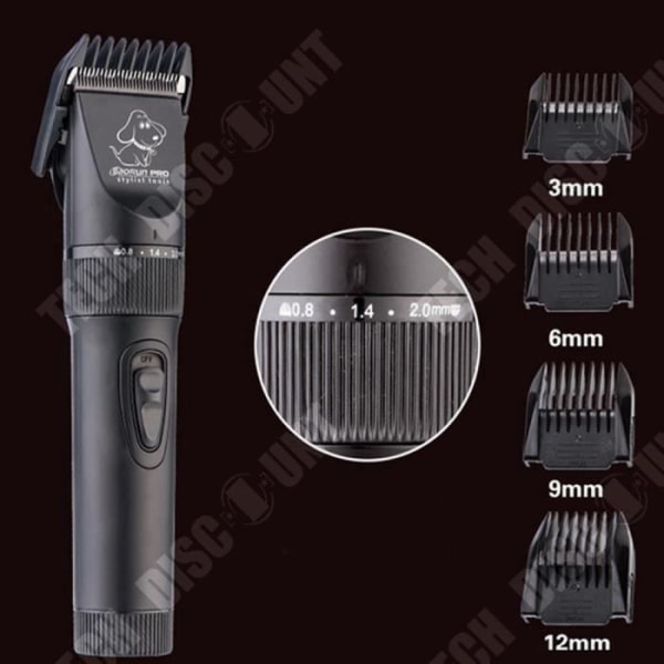 TD® Dog Clipper Rakmaskin med 4 huvuden för husdjur