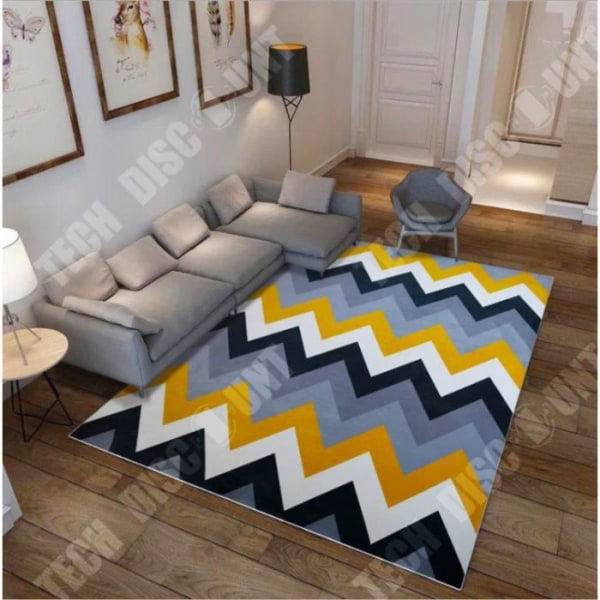 TD® Moderni olohuoneen matto 120x160cm monivärinen geometrinen