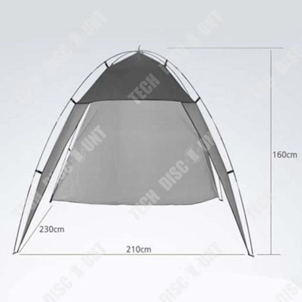 TD® Utetält lättviktsmarkis vindruta camping stor markis camping vattentät vindtät fiske picknick strand pergola