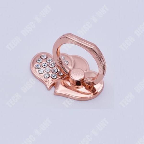 TD® Finger ring support for phone Love heart shape Compact and practical Ring holder 360 Universal Ring holder in