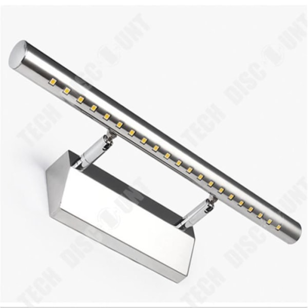 TD® 5050SMD Vägglampa för badrum med spegel - 21 LED - Rostfritt stål - 5W