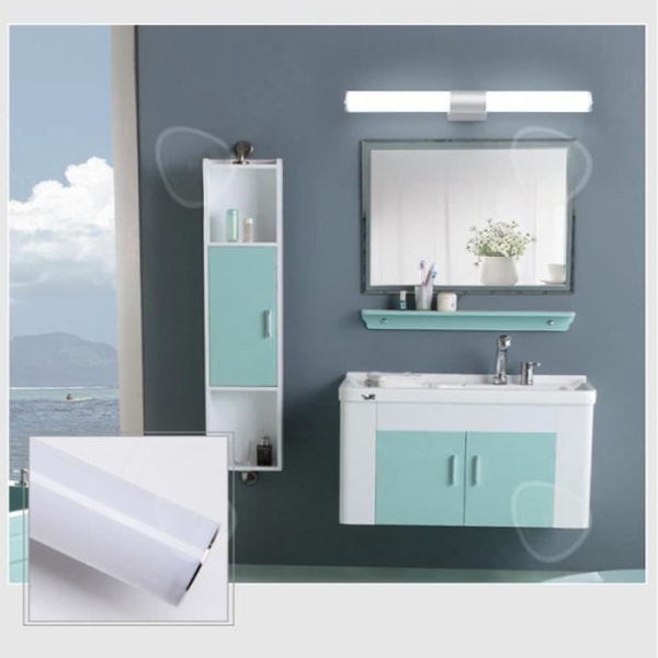 CONFO® Badeværelse Vægmonteret LED Spejl Foran LED Lys Badeværelse Skab Spejl Lys Spejl Skab Lys
