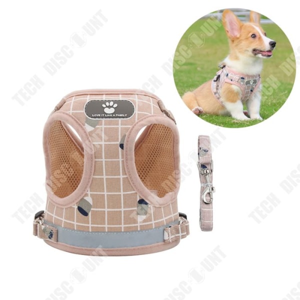 TD® Husdjurskoppel Små och medelstora hundar Lämplig för bröstkorg 35-39 cm Universal för hundar och katter