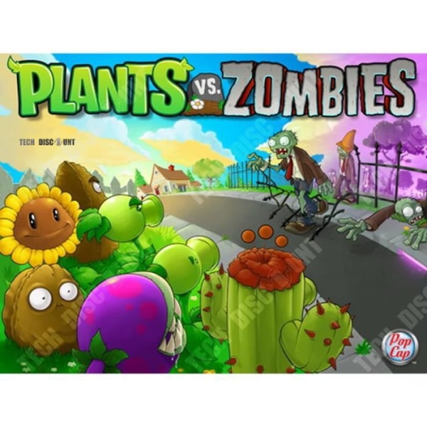 TD® 10st Plant vs Zombies nytt handkontor Aberdeen docka Anime modell tårtdekoration docka kreativ docka present