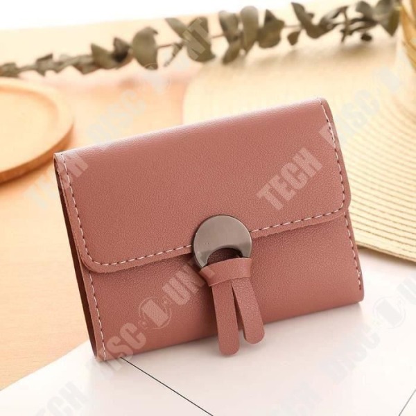 TD® Terracotta Brun färg PU Läder Myntväska /Kvinnor Plånbok Korthållare Plånbok Multi-Storage Multi-Pocket