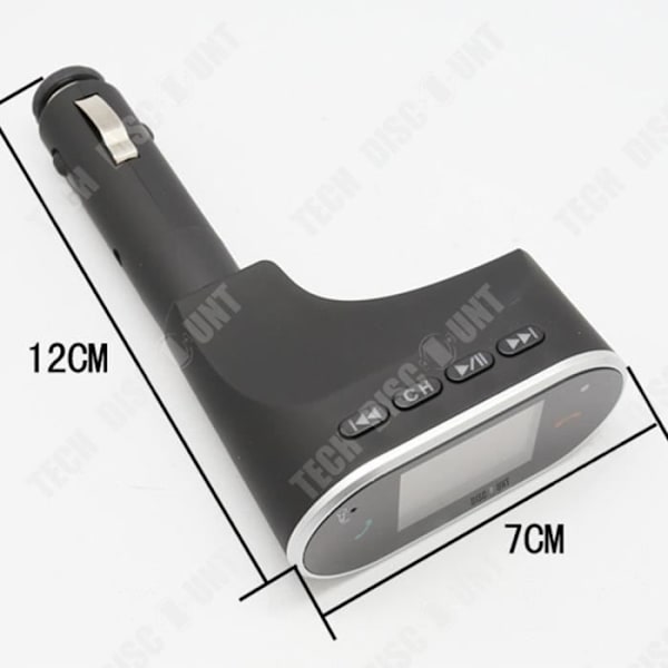 TD® Bluetooth FM transmitter bil trådløs TV optisk musik USB adapter radio oplader MP3 handsfree iPhone smartphones