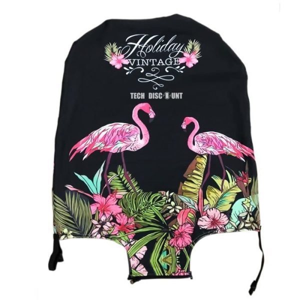 TD® TEMPSA Elastic Travel Bagage Resväska Skyddsöverdrag Par flamingo 22 M Innehåller endast skyddsöverdrag