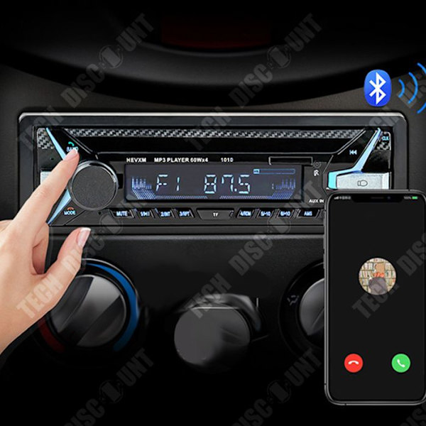 TD® Bluetooth bilradio bluetooth MP3-afspiller bil modification bil lyd- og videoudstyr MP3-kortlæser
