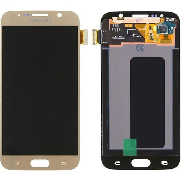 Or LCD-skærm med touchglas og et komplet værktøjssæt til Samsung Galaxy S6 G920 G920F G920A