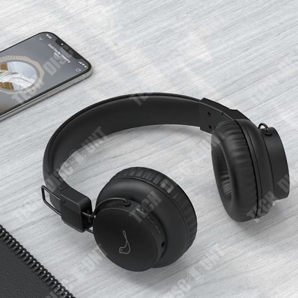 TD® E92 trådlösa hörlurar Bluetooth-headset 5.1 hopfällbar subwoofer stereomusikheadset
