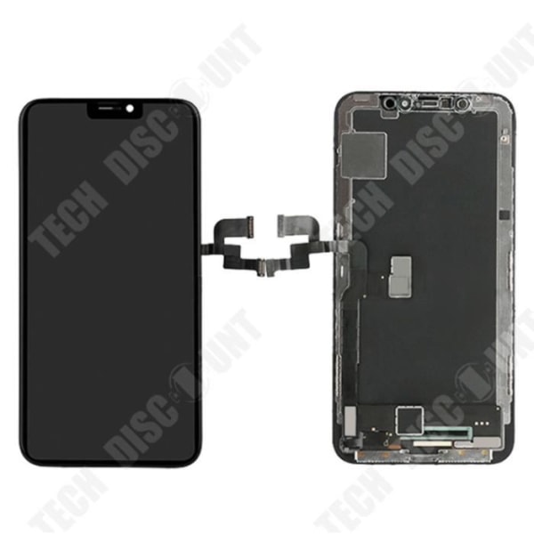 TD® Skärmbytessats kompatibel Apple iPhone 7 Plus (5,5'') med magnetiska verktyg och Touch LCD (svart) - KENUOS PRO