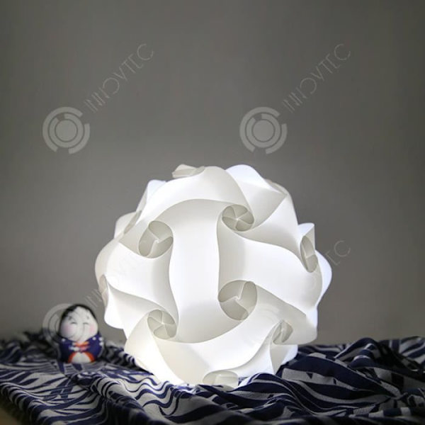Abat-jour pendel INN® Diameter 30cm Let at samle Abat-jour DIY