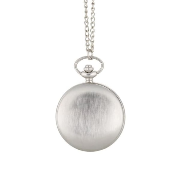 Mode sterling silver hänge kvarts klocka fob kedja halsband hänge klockor presenter för män kvinnor