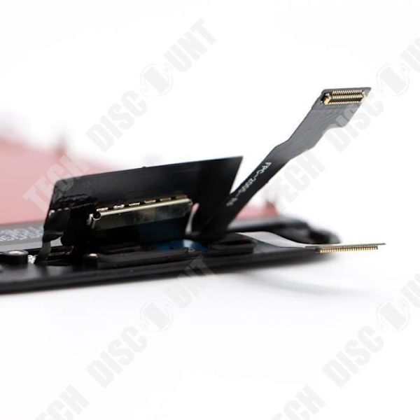 TD® Black iPhone 6S skärm + härdat glas - Skyddstillbehör för iPhone Apple telefoni telefonskärm reparation