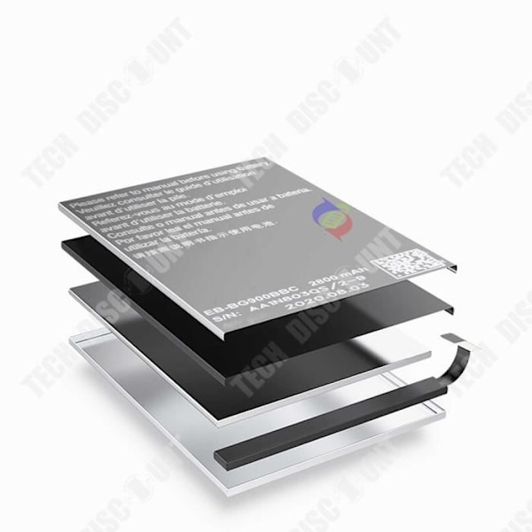 TD® Matkapuhelin S5/SM-G900F/SCL23 EB-BG900BBC ulkoakku 2800mAh