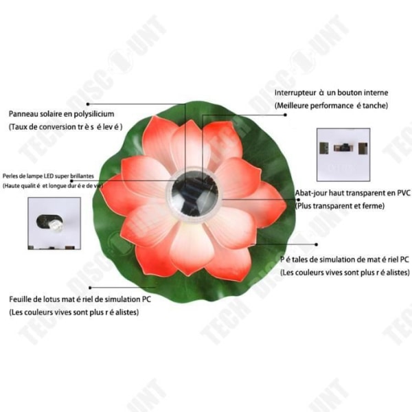 TD® Ulkoiset lampein kelluva lumikukka aurinkovalaisin puutarhaan, joka toivoo lumikukka-valoa