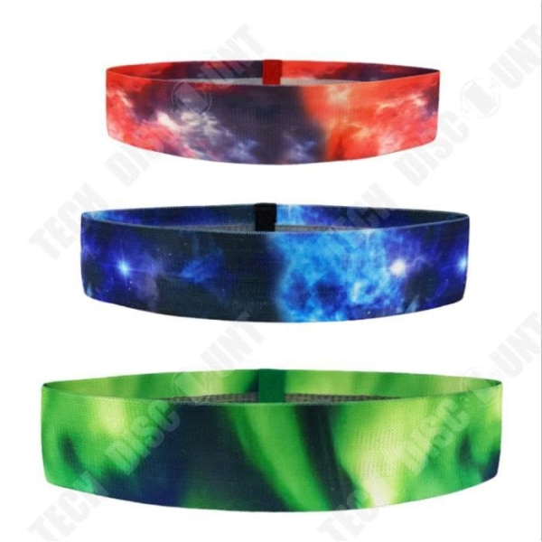 TD® Loop Resistance Band Träning Yogaband Träning Träning Cross Fit 2 delar Yogatillbehör 1