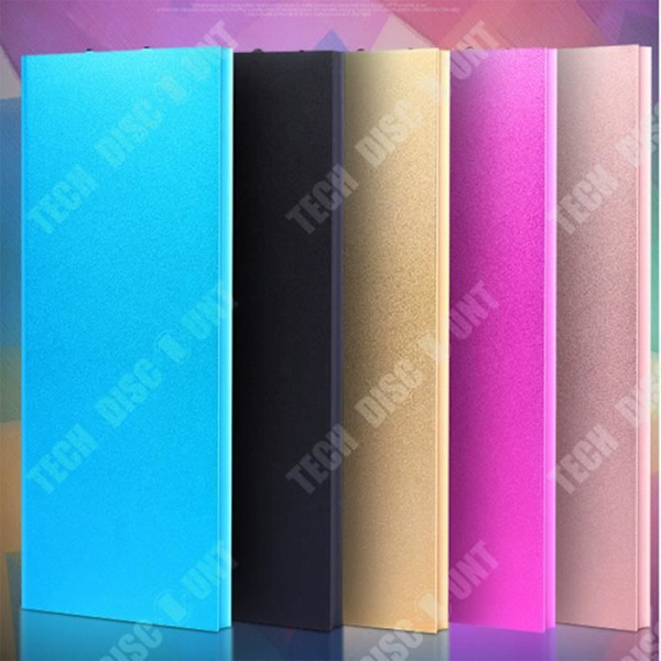 TD® Tianshu aluminiumlegering Power Bank 10000mAh frostad metall laddningsskatt
