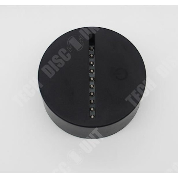 TD® Dekorativt USB-flygplan 7 färger Fjärrkontroll Optisk illusion Nattljus 3D-visualisering Bordsbordslampor 3D-glöd LE QX87773