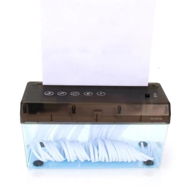 Pappersförstörare - TD® - Mini A4 dokumentförstörare - Tyst - Bärbar - USB
