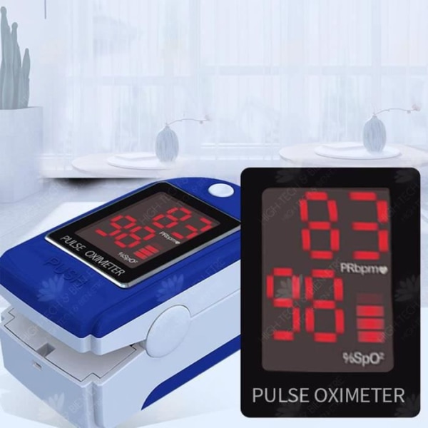 HTBE® Sports Fingertop Monitor Sensor Hälsomonitor Kroppshälsodetektionsinstrument