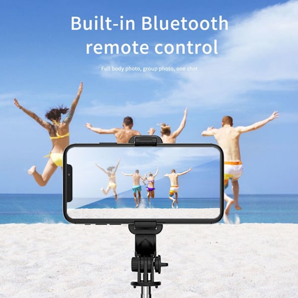 Støtte til TD® Bluetooth All-in-One Tripod Live Selfie Stick