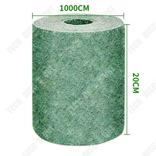 TD biologiskt nedbrytbar gräsfrömatta 1000x20cm Frön ingår ej Non-woven gräsfrömatta Hjälper växttillväxt