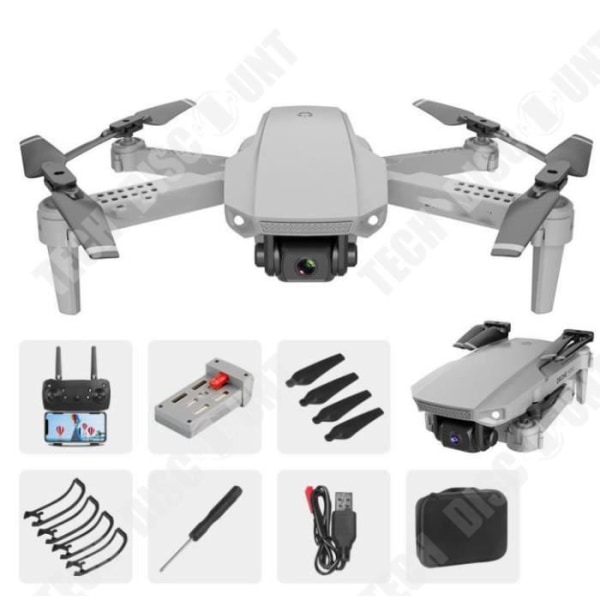 TD® Folding drone flygfotografering HD 4k kamera quadcopter E88 fjärrkontrollflygplan