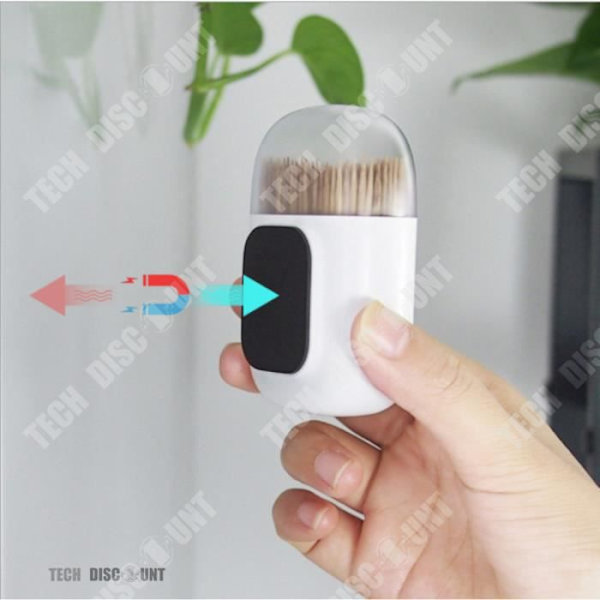 TD® Salon tandpetare hink resor portabel förvaring tandpetare behållare kreativ enkel hushåll tandpetare låda