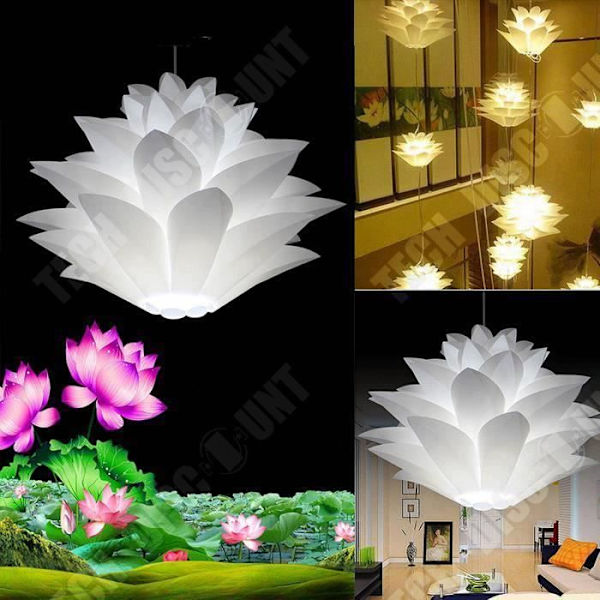 TD® Moderne Lotus Chandelier Pendel Loftlampe Suspendert Lys Skærm Hjem Værelse Dekor Chandelier Blomst varm