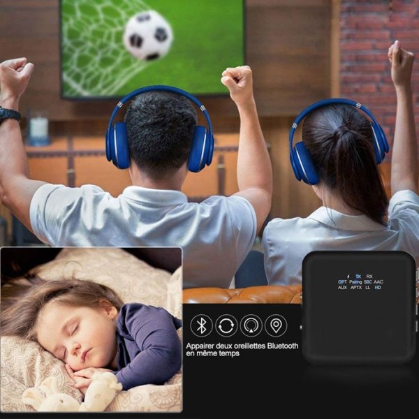 Bluetooth-adapter - Adaptere-TD - Multi-port - Stor kapacitet - Lang batterilevetid - V5.0