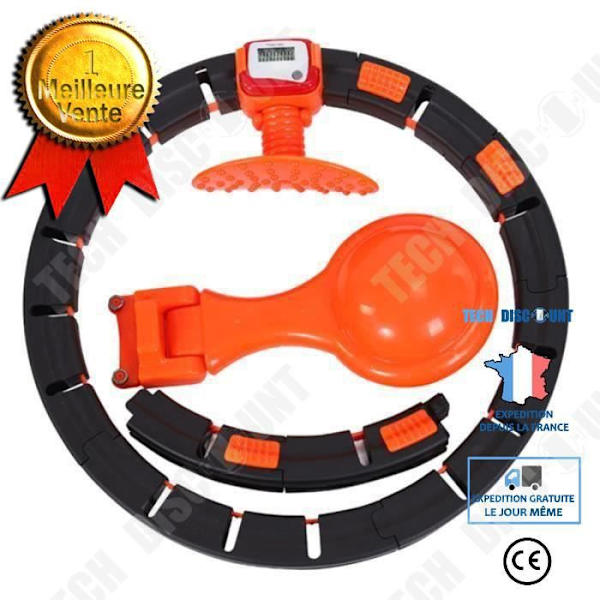 TD® 1 st Bärbar Avtagbar Hållbar Smart Counting Träningsutrustning Hoop Ring för RYTHMIQ GYMNASTICS HOOP