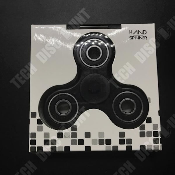 TD® Fidget Spinner Toy - Hand Spinner- Tri-Spinner med keramiska pärlor- Antistress och ångestleksak. Röd