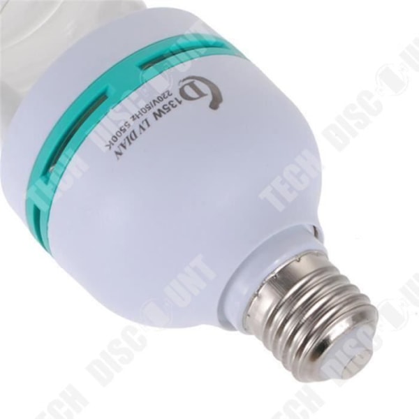 TD® E27-lampa 220V 135W CFL 5500K Lampbelysningsljus - Studiolysrör - Halogen LED - Ljust och ljust
