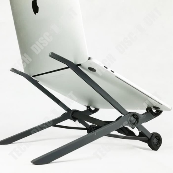 TD® Computer Support Laptop Stand Folding Adjustable Portable Desktop Computer Support Foldable