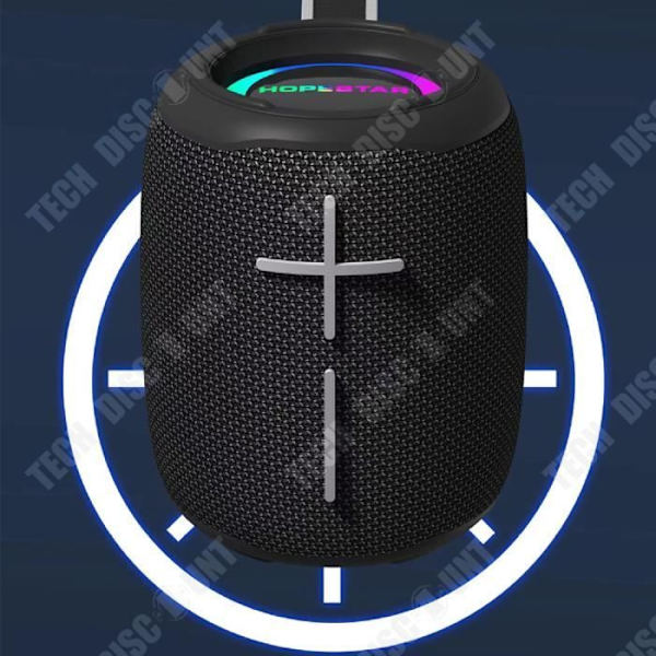 TD® Mini Bluetooth-kaiutin 2400mAh LED-valo valaistu Vesitiivis Muotoilu Tuen kortin lukemiseen
