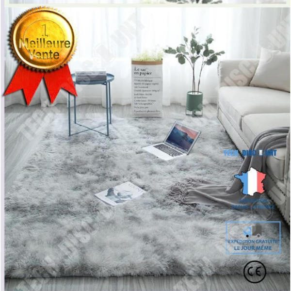 TD® Nordic vardagsrumsmatta med tie-dye soffbordsmatta