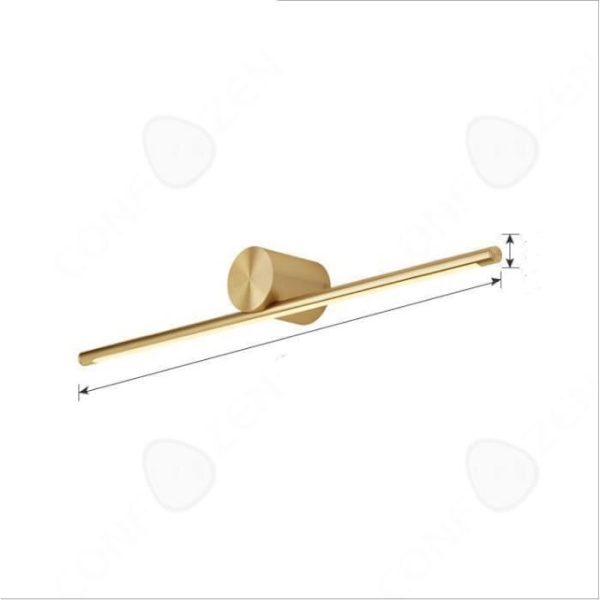 CONFO® Moderne minimalistisk spejl lampe LED kobber badeværelse toilet spejl skab speciel væglampe