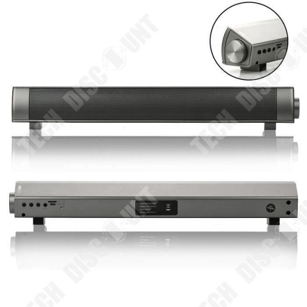 TD® Bluetooth soundbar-högtalare minneskort multimedialyssningsavstånd sändningsavstånd 10 meter multimedia hi-fi-installation